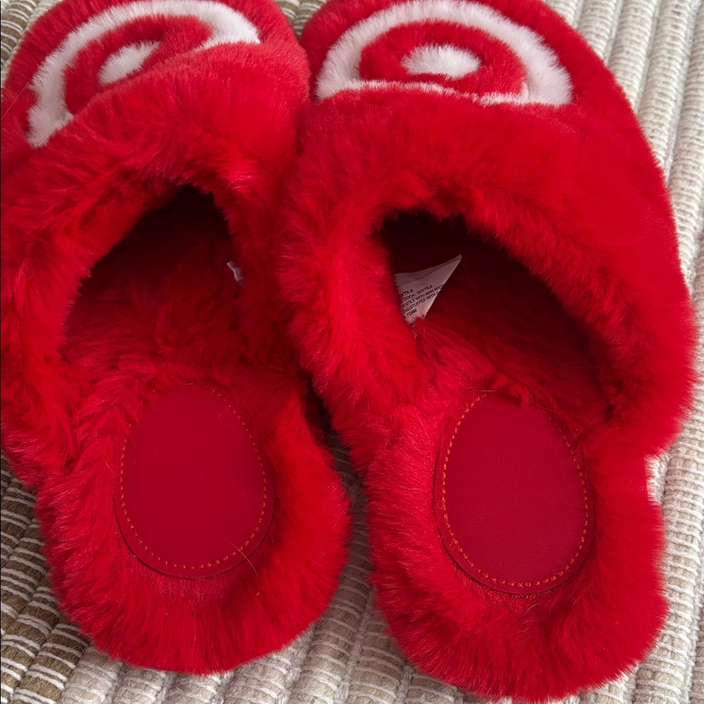 Target Fuzzy Slippers - Picture 4 of 5